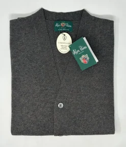ALAIN PAINE CARDIGAN SMANICATO