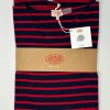 ARMOR LUX CAMICIA BRETONE COTONE SPESSO RIGA BLU/ROSSO
