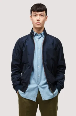 BARACUTA HARRINGTON JACKET G9 BLU NAVY