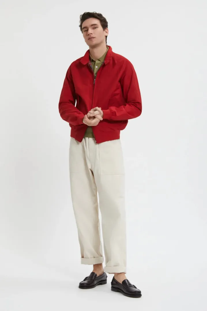BARACUTA HARRINGTON JACKET G9 CHILI PEPPER