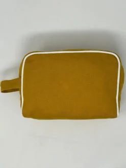 BEAUTY CASE IN LINO CON INIZIALE