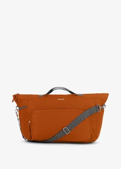 BENSIMON 2 DAYS BAG COLOR LINE RICAMATE CON MONOGRAM