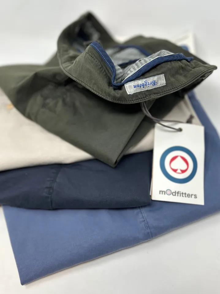 BERMUDA CHINOS MODFITTERS BLU
