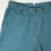 BERMUDA "ROMMEL" COTONE ECOLOGICO VERDE ACQUA