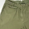 BERMUDA "ROMMEL" COTONE ECOLOGICO VERDE MILITARE