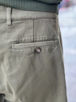 BERMUDA "ROMMEL" COTONE ECOLOGICO BLU