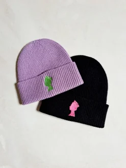 BERRETTI BEANIES RICAMO REGINA