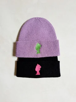 BERRETTI BEANIES RICAMO REGINA