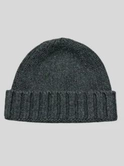 BERRETTO MAGLIA RASATA PURO CASHMERE