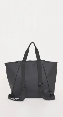 BORSA / ZAINO 2 IN 1 IMPERMEABILE NERO TANTA