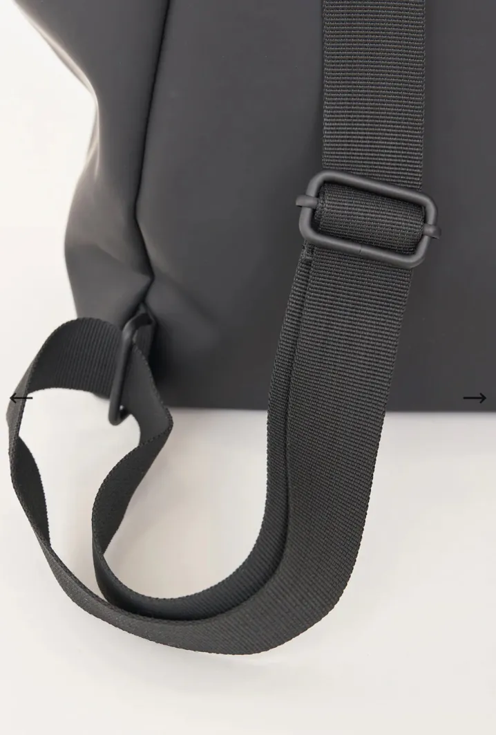 BORSA / ZAINO 2 IN 1 IMPERMEABILE NERO TANTA
