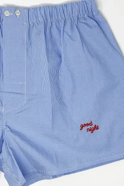 BOXER RICAMO GOOD NIGHT