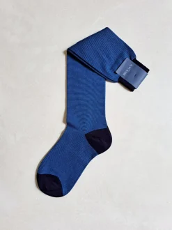 BRESCIANI CALZE RIGA BLUETTE BLU