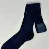 BRESCIANI CALZE VANISE' COSTE BLU/AZZURRO