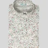 CAMICIA ALEX (OVERSIZE) FANTASIA FIORELLINO ROSA/VERDE