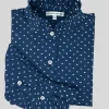 CAMICIA ALEX (OVERSIZE) PLUMETIS BLU