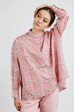 CAMICIA BELLE (OVERSIZE) COREANA MADE WITH LIBERTY FABRICS