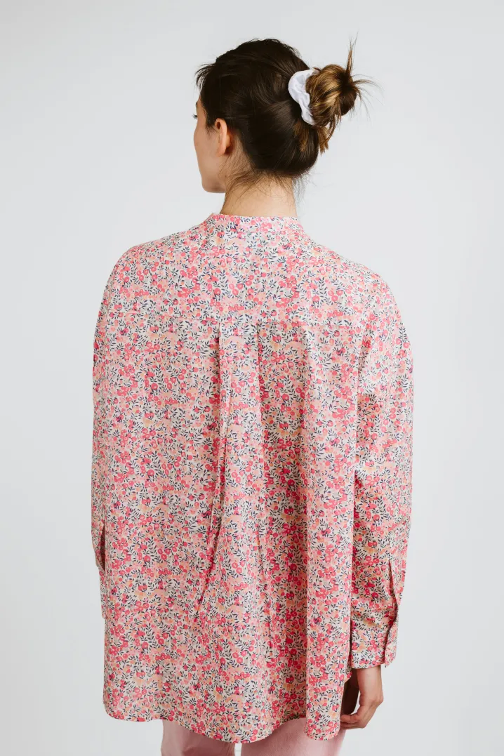 CAMICIA BELLE (OVERSIZE) COREANA MADE WITH LIBERTY FABRICS
