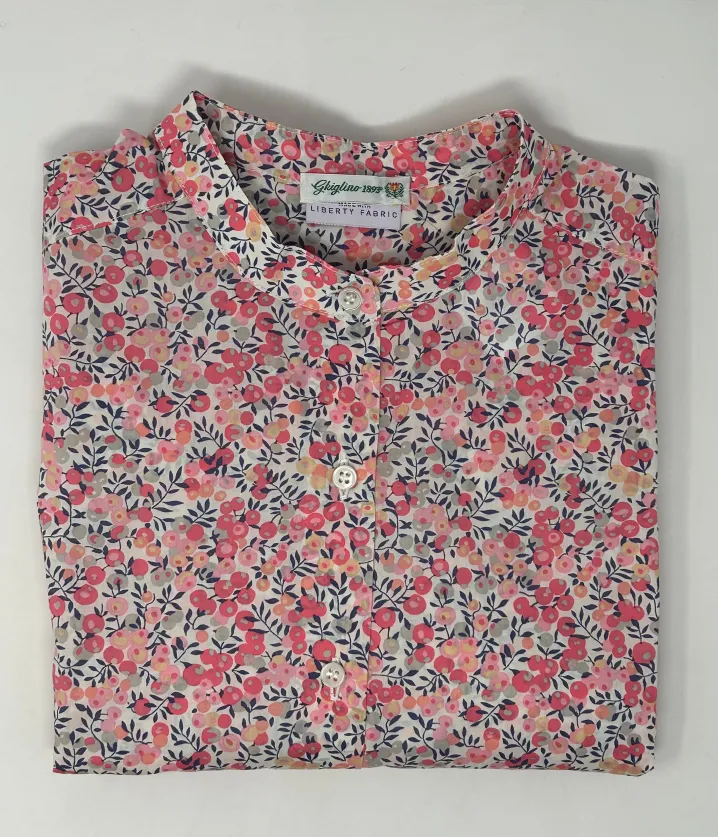 CAMICIA BELLE (OVERSIZE) COREANA MADE WITH LIBERTY FABRICS
