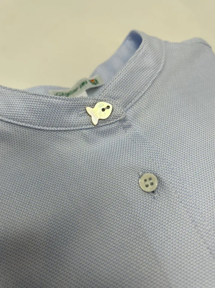 CAMICIA BETTA AZZURRA OXFORD