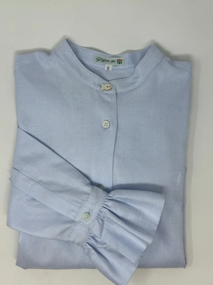 CAMICIA BETTA AZZURRA OXFORD