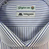 CAMICIA FIL A FIL BASTONCINO AZZURRO