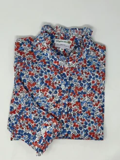 CAMICIA LULU ROUCHES MADE WITH LIBERTY FABRICS