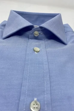 CAMICIA OXFORD AZZURRA