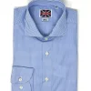 CAMICIA QUADRETTO AZZURRO