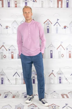 CAMICIA "GIANNI" COREANA ROSA
