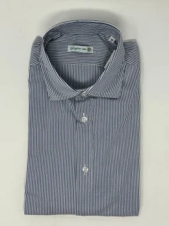 CAMICIA "KENNEDY" BASTONCINO BLU