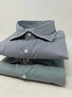 CAMICIA "KENNEDY" BASTONCINO BLU