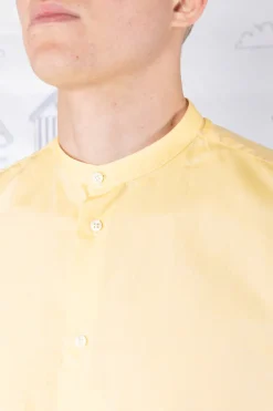 CAMICIA "SEBA" COLLO COREANA GIALLA