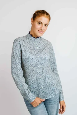 CAMICIA RAFFI MADE WITH LIBERTY FABRICS E SERPENTINA