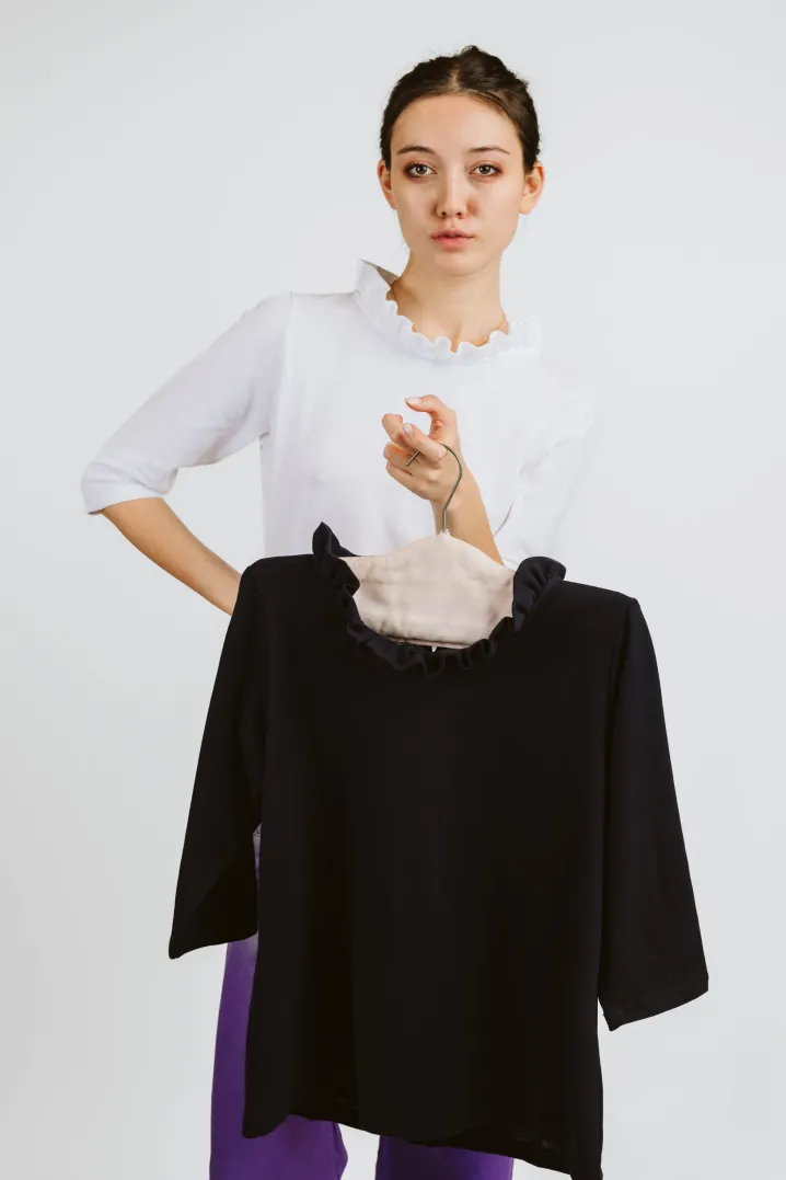 CAMICIA T-SHIRT "SIBILLA" COTONE PIQUET 2 COLORI