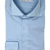 CAMICIA TWILL AZZURRO