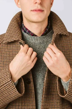 CAPPOTTO AXEL PIED DE POULE