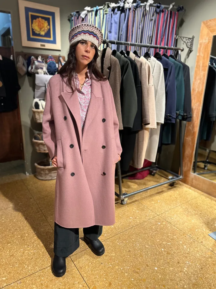 CAPPOTTO DOPPIO PETTO A UOVO