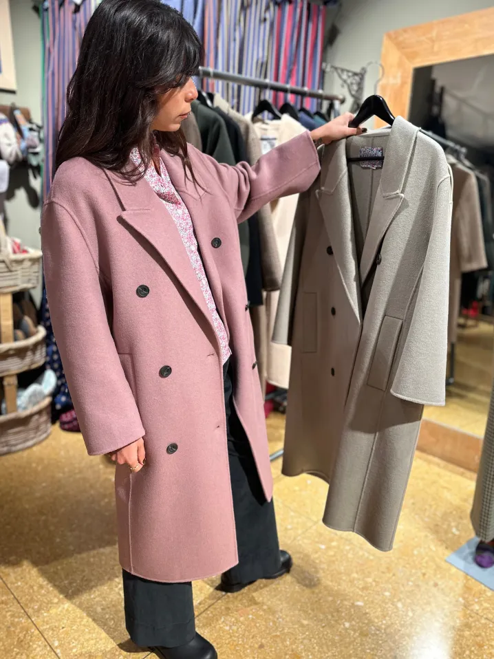 CAPPOTTO DOPPIO PETTO A UOVO