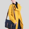 CAPPOTTO HARRIS TWEED GIALLO CON ZIP GHIGLINO1893
