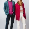 CAPPOTTO "DEBBY" OVER VELLUTO A COSTE FUXIA