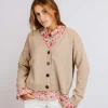 CARDIGAN "ROSE" SCATOLETTA CASHMERE