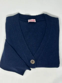CARDIGAN "ROSE" SCATOLETTA CASHMERE