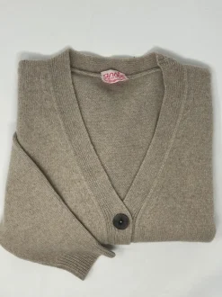 CARDIGAN "ROSE" SCATOLETTA CASHMERE