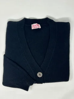 CARDIGAN "ROSE" SCATOLETTA CASHMERE