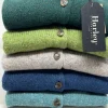 CARDIGAN TWEED "RAASAY"HARLEY OF SCOTLAND FOR GHIGLINO