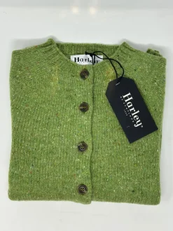 CARDIGAN TWEED "RAASAY"HARLEY OF SCOTLAND FOR GHIGLINO
