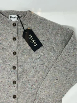 CARDIGAN TWEED "RAASAY"HARLEY OF SCOTLAND FOR GHIGLINO