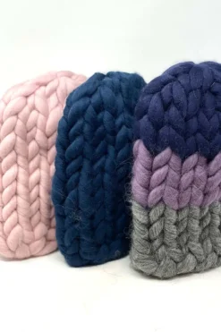 CHUNKY KNIT ORGANIC BEANIE