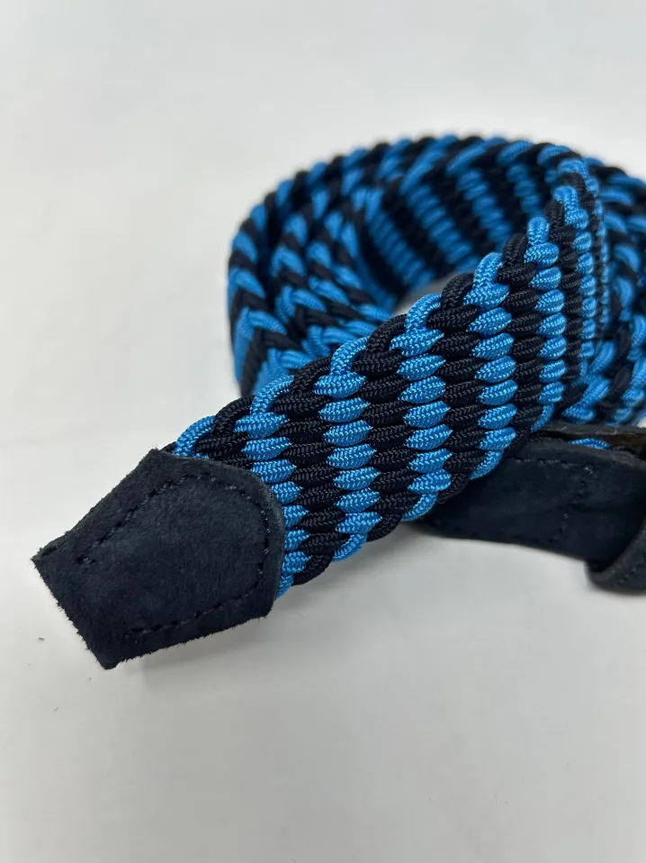 CINTURA ELASTICO G1893 BLU/AZZURRO